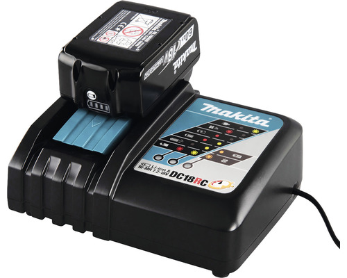 Makita oplader met batterij