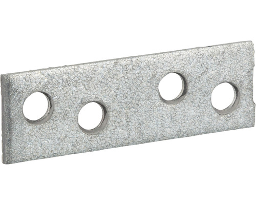 STARX Verbindingsplaat 50 mm verzinkt, 4 stuks Metalen connector met vier gaten