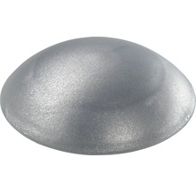 Zilverkleurige meubelknop