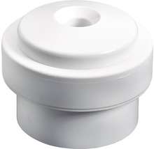 Witte meubelglijder met gat