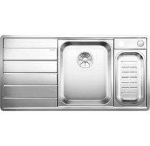 BLANCO Spoelbak Axis III 6 S-IF RVS 51x100 cm
