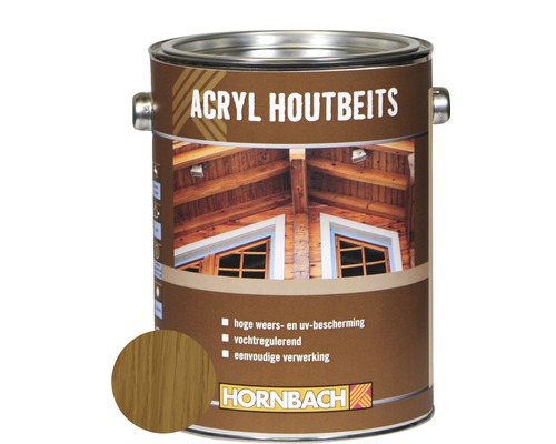 HORNBACH Acryl houtbeits eikenoptiek 6 l