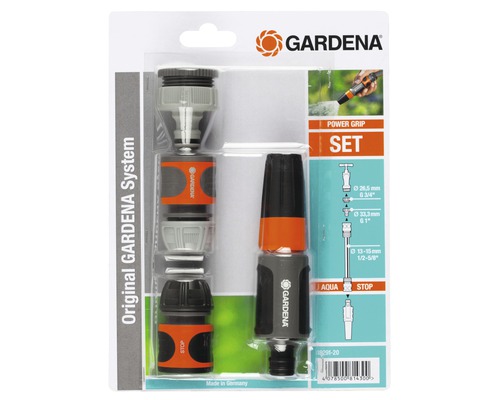 Gardena Original System slangconnector set in blisterverpakking