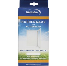 HAMSTRA Horgaas pollenwerend met klittenband wit 130x150 cm-thumb-0