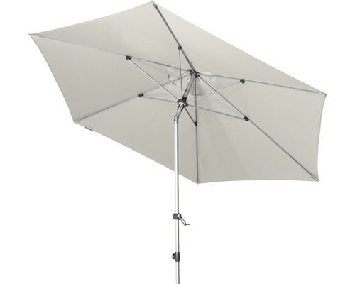 Rechthoekige parasol met metalen frame