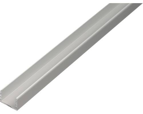 KAISERTHAL U-profiel 8,9x10x1,5 mm aluminium 200 cm