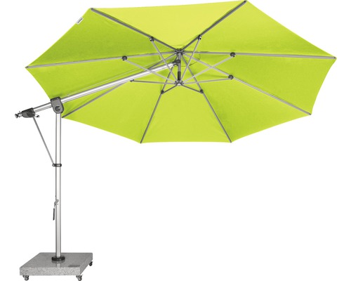 Vrijhangende parasol met stabiele voet voor buiten