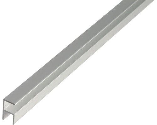 KAISERTHAL Hoekverbindingsprofiel 10,9x20x1,5 mm aluminium zilver, 200 cm