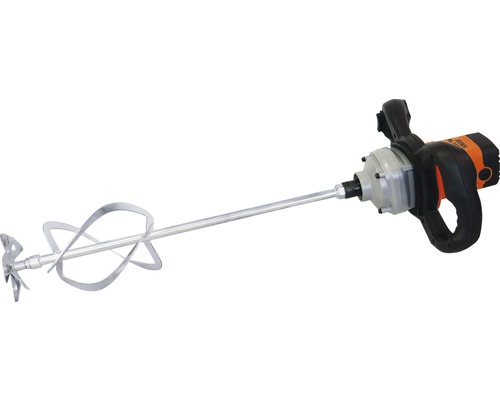 Verfmenger met roergereedschap