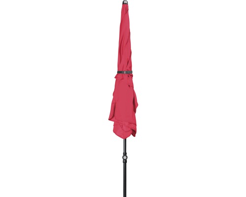 Gesloten tu parasol met paal