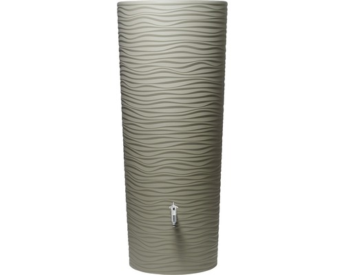 Regenton met kraan en golvend ontwerp