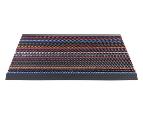 Deurmat met horizontale strepen