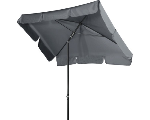 Vierkante parasol met metalen frame