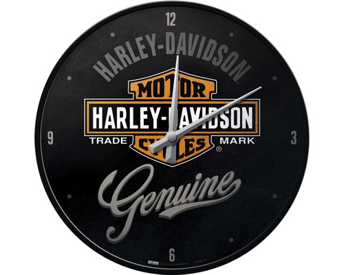 NOSTALGIC-ART Wandklok Harley Davidson ø 31 cm