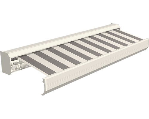 SOLUNA Zonnescherm Solide Luxe 600x300 cm met smart motor links, dessin 515