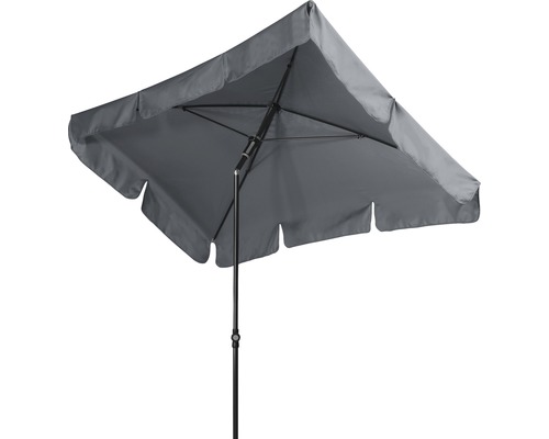 Vierkante parasol met mast