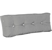 Grijs futon hoofdeinde met knopen
