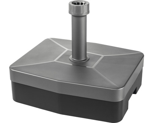 Parasolvoet met buis voor bevestiging van de parasol