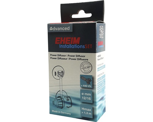 EHEIM Diffussor installatieset 2 12/16 mm