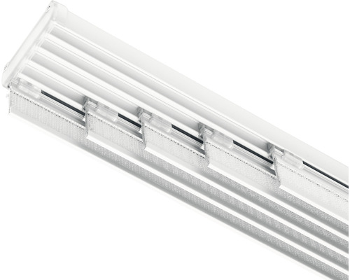 Afbeelding van een stroomrail met drie fasen