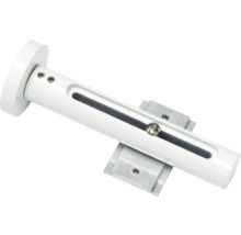GARDINIA Atlanta wanddrager voor rails 3-loop wit