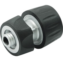Slangconnector van kunststof en metaal
