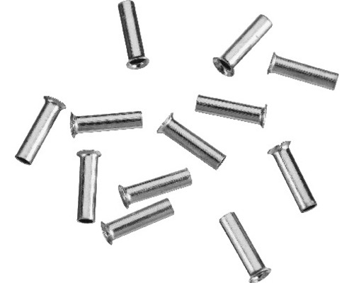 Adereindhuls niet geïsoleerd 2,5 mm², 100 stuks Adereindhuls niet geïsoleerd 2,5 mm², 100 stuks