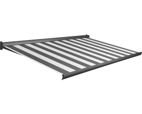 Zonnescherm met streepmotief voor buiten