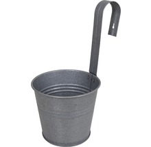 Metalen plantenpot om op te hangen