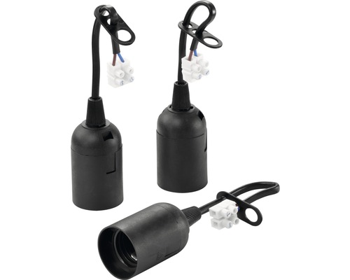 Lampfitting met ophanging en kroonsteen