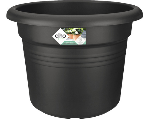 ELHO Plantenpot Green Basics Cilinder Ø 54 x H41 cm kunststof, zwart