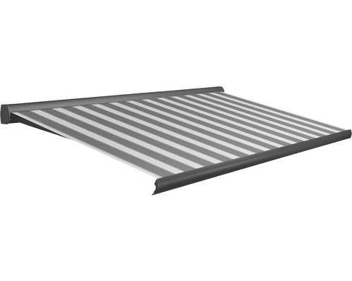 Zonnescherm met gestreept patroon