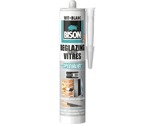 BISON Beglazingskit wit 290 ml BISON Beglazingskit wit 290 ml