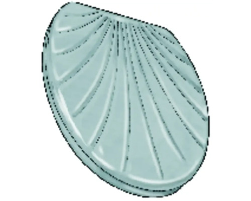 Decoratieve schaal in de vorm van een schelp