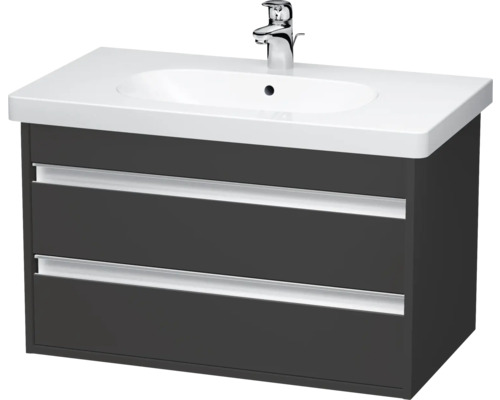 DURAVIT Wastafelonderkast Ketho 48x80x45,5 cm grafiet mat