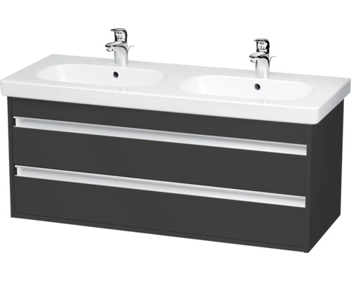 DURAVIT Wastafelonderkast Ketho 48x115x45,5 cm grafiet mat