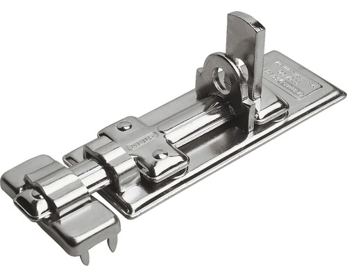 ABUS Schuif met slotoog 300/100 C/DFNLI gegalvaniseerd verchroomd 100x39 mm