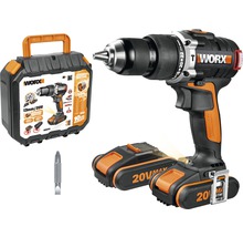 Worx accuboormachine met boorbitset en opbergkoffer