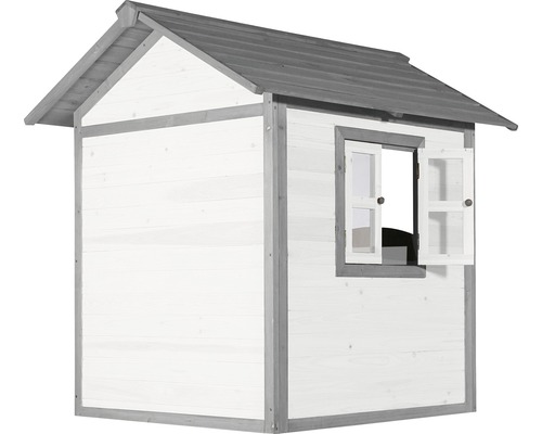 Houten speelhuis met raam