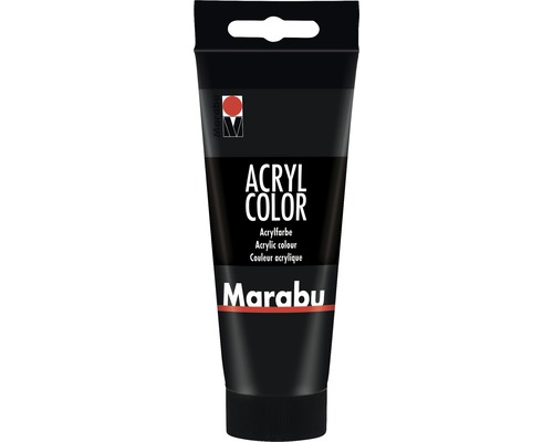 MARABU Acrylverf zwart 073 100 ml