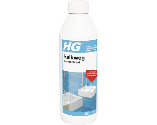 HG professionele kalkaanslag verwijderaar 500 ml HG Kalkweg concentraat badkamerreiniger in een fles van 500 ml