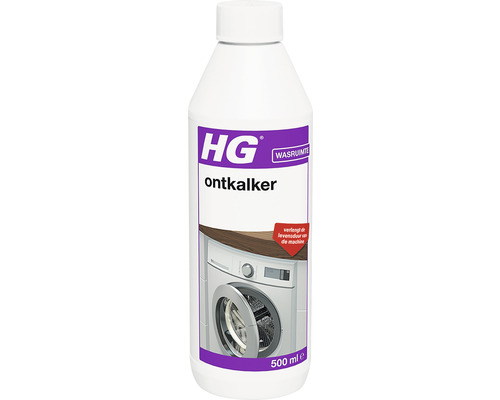 HG snel ontkalker voor koffieapparaten 500 ml HG wasmachine ontkalker in een fles van 500 milliliter