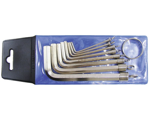 Inbussleutelset in plastic houder