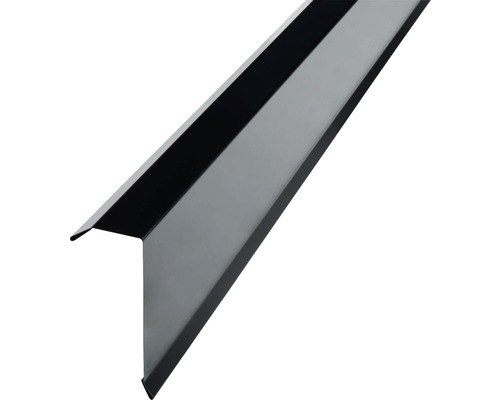 PRECIT Randhoek voor H12 trapeziumplaten, zwart, 2000 mm