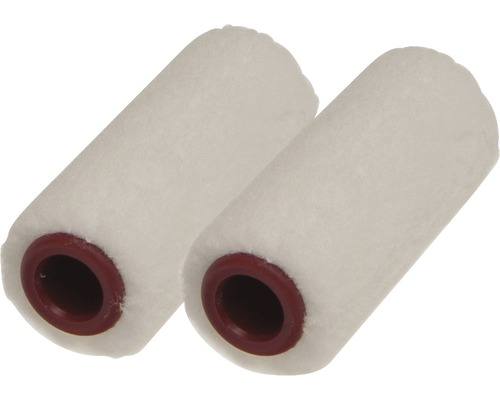 Twee verfrollers van fleece