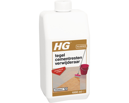 HG Cement- en mortelresten verwijderaar 1 ltr HG tegel cementresten verwijderaar, 1000 ml