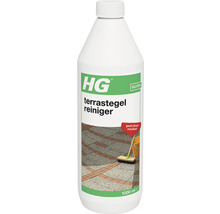 Fles terrasreiniger voor het reinigen van terrastegels