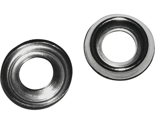DRESSELHAUS Sierring 5x11 mm messing vernikkeld, 50 stuks Twee metalen ringen