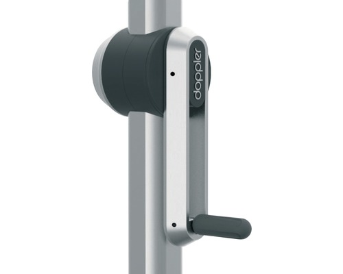 Doppler zwengelmechanisme voor parasol