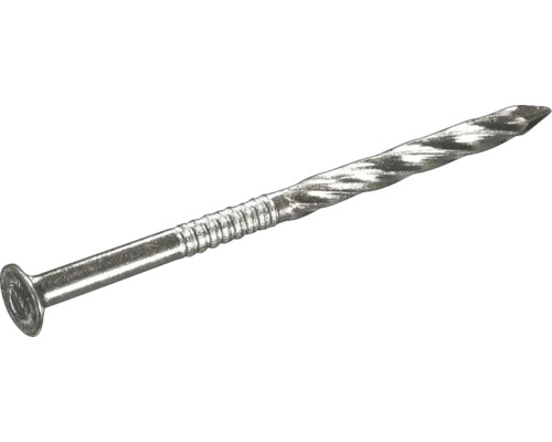 DRESSELHAUS Schroefnagel 3,5x40 mm galv. verzinkt, 1 kg Een enkele stalen spijker met een spiraalvormige schacht